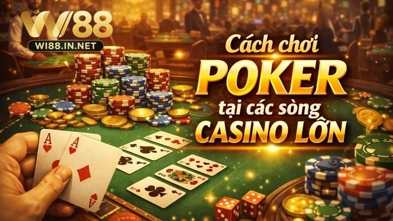 Tổng Quan Về Môi Trường Poker Tại Các Sòng Casino Lớn