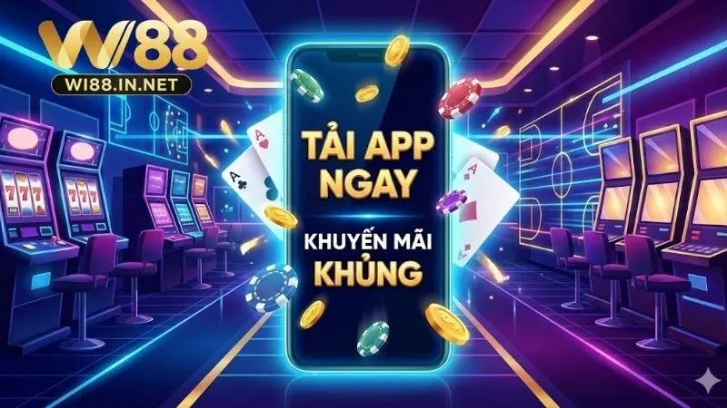 Lợi ích vượt trội khi người chơi lựa chọn tải app Wi88